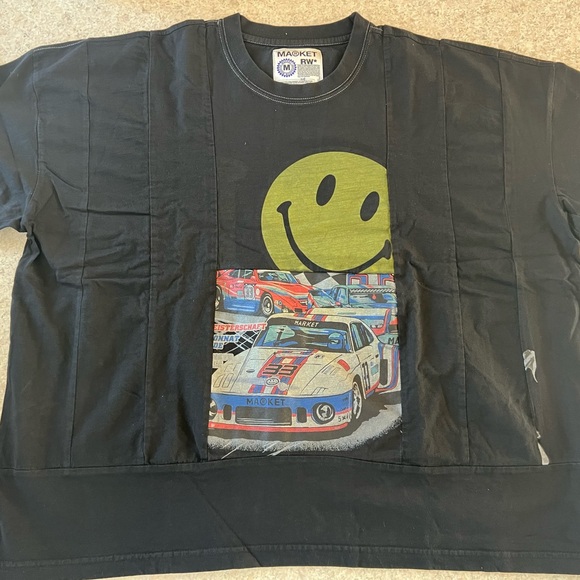 Market Reworked 6 Panel T-shirt size LG - Picture 7 of 10